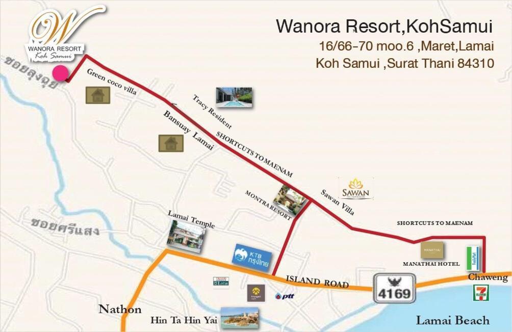 Wanora Resort Maret Exterior foto